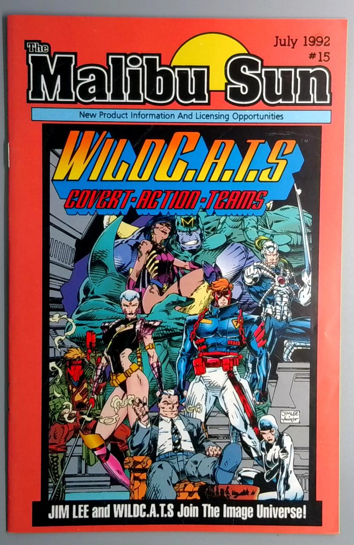 Malibu Sun #15 WildC.A.T.s  Comic Book 1992