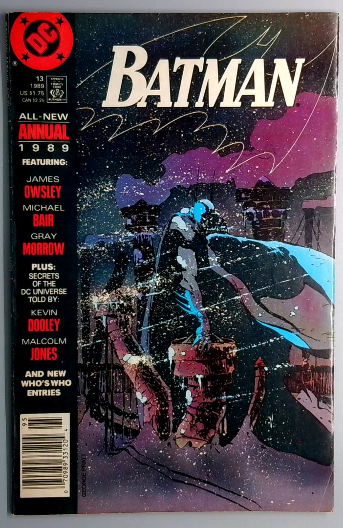 Batman Annual #13 Two-Face Newsstand Edition DC 1989
