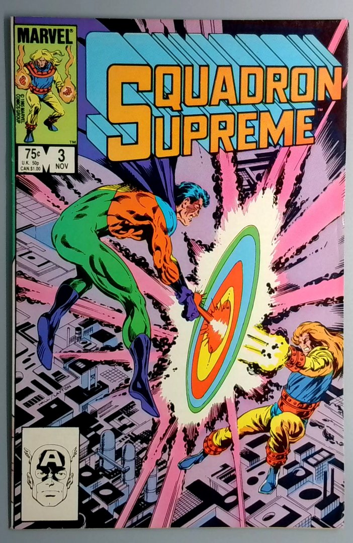 Squadron Supreme #3 VF- Marvel 1985