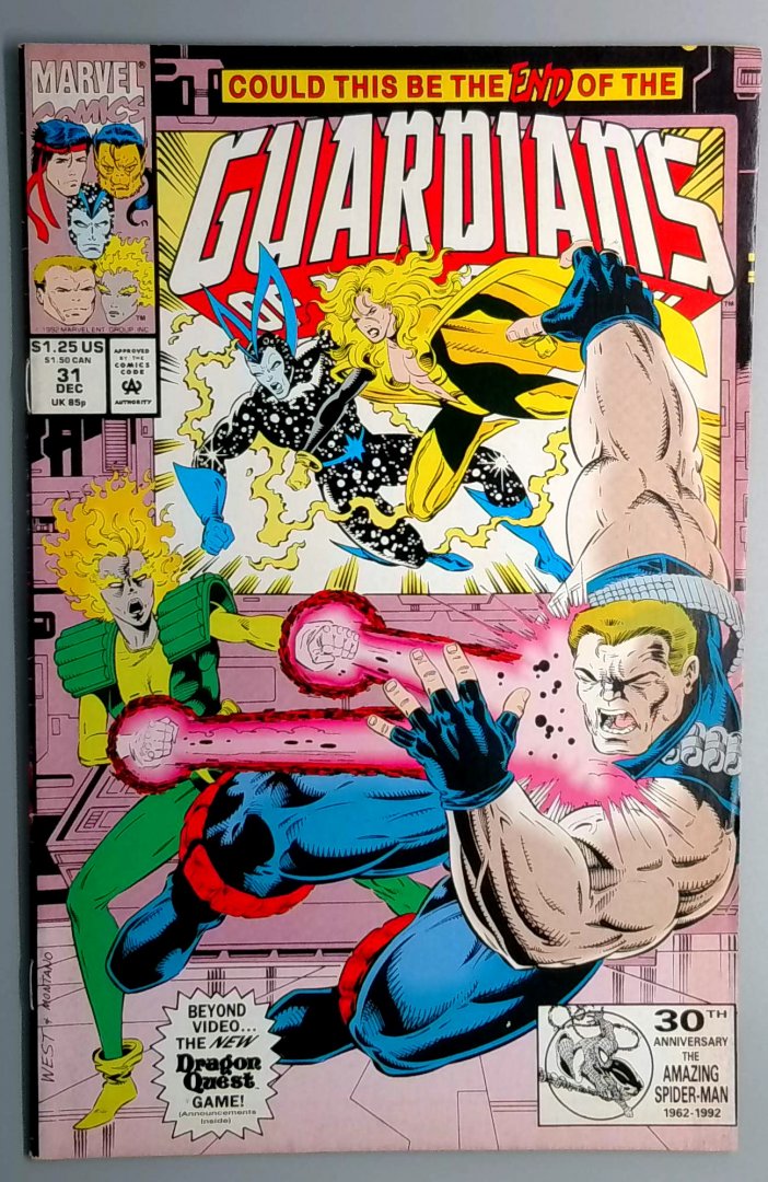 Guardians of the Galaxy #31 Marvel 1992