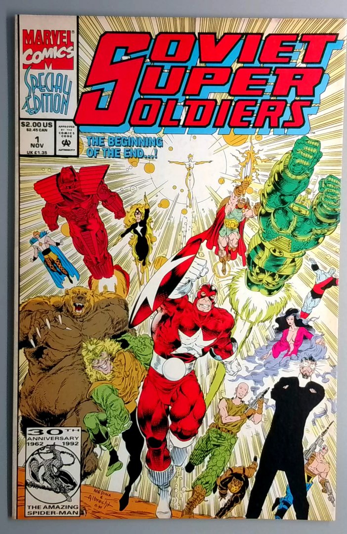 Soviet Super Soldiers #1 MARVEL 1992