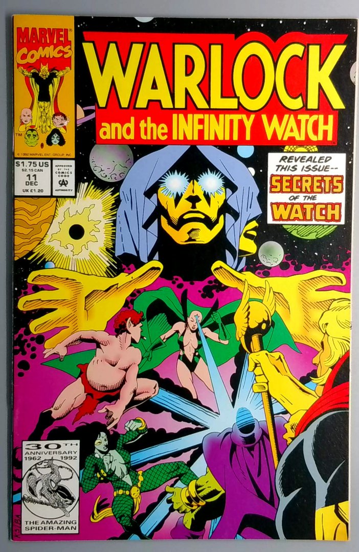 Warlock and the Infinity Watch #11 VF  Marvel 1992