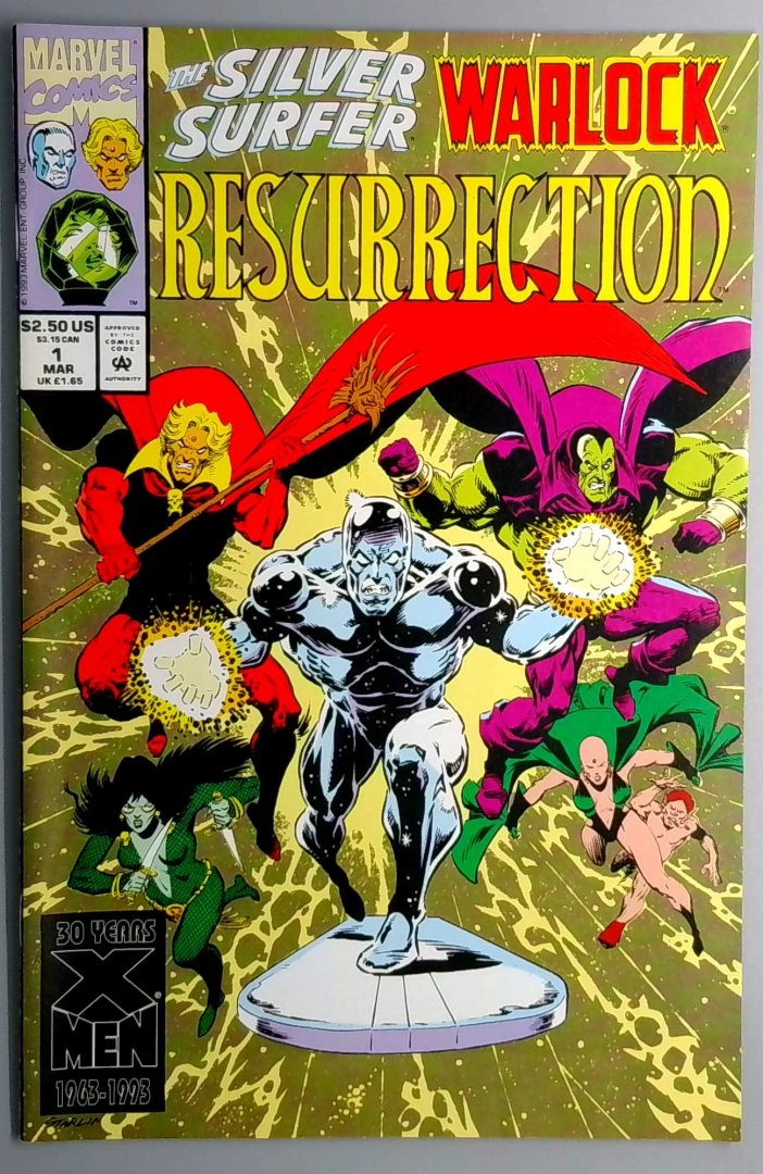 Silver Surfer / Warlock: Resurrection #1 VF/NM Marvel 1993