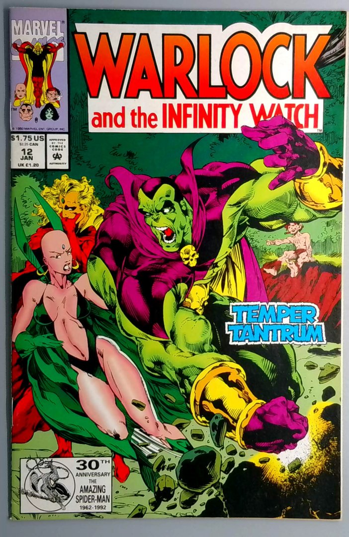 Warlock and the Infinity Watch #12 NM- Marvel 1993