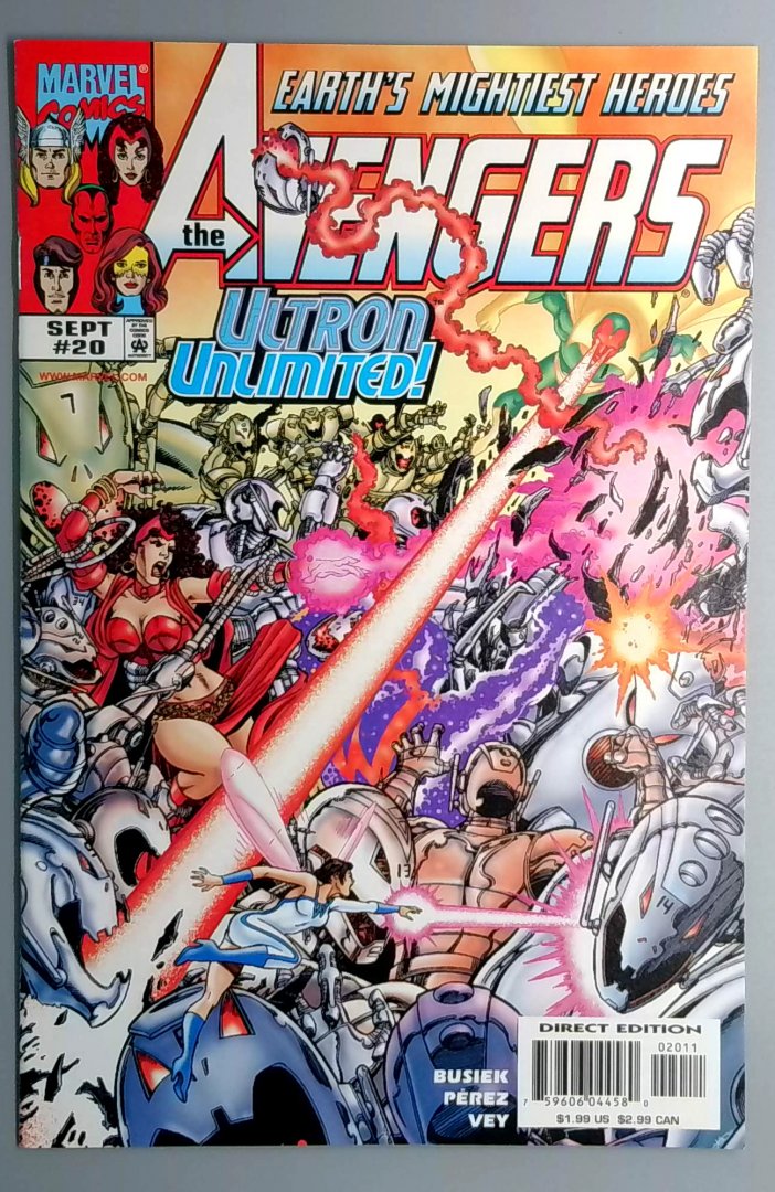 Avengers #20 Ultron NM- Marvel 1999
