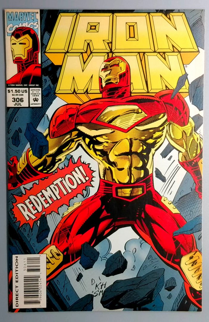Iron Man #306 VF Marvel 1994