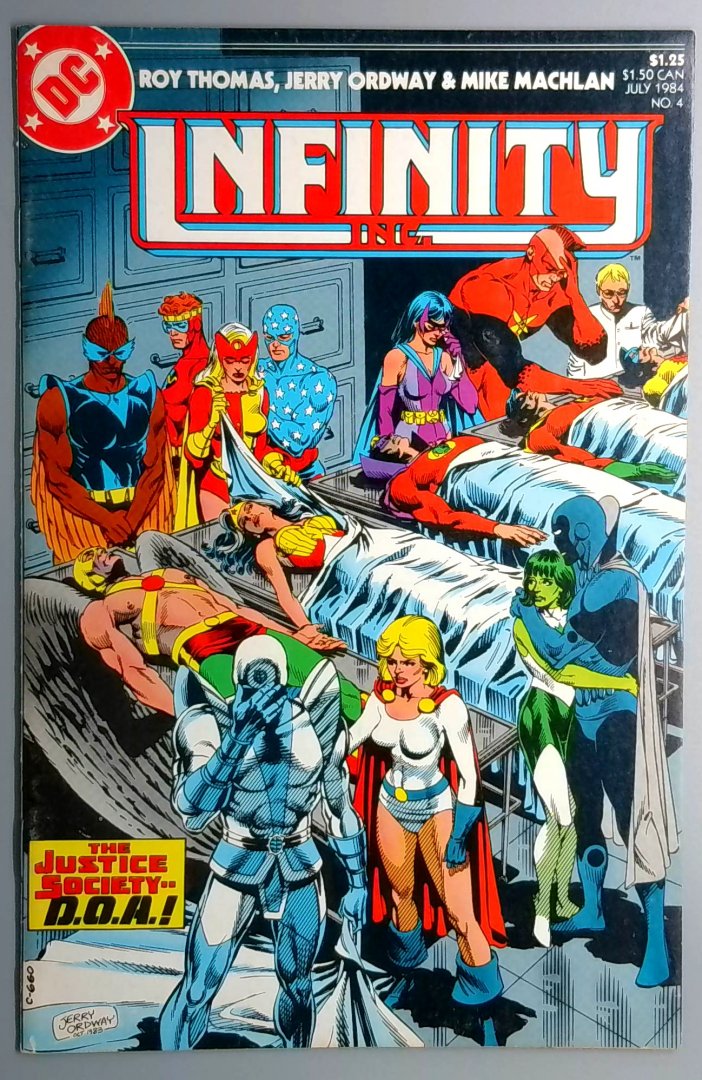 Infinity Inc. #4 DC July 1984