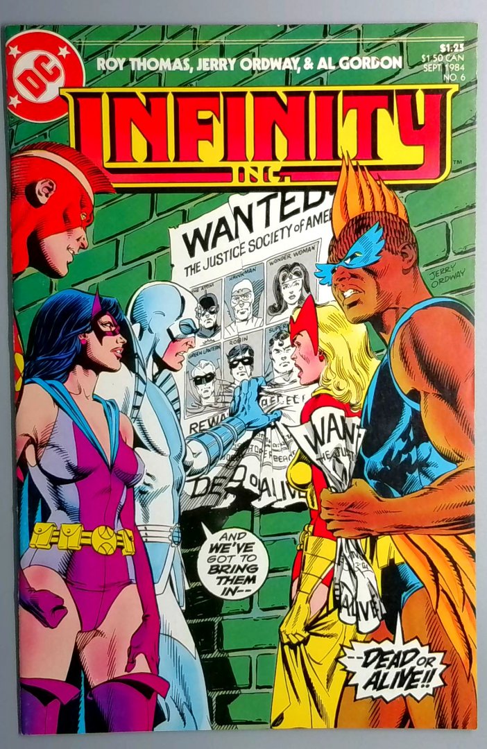 Infinity Inc. #6 DC 1984