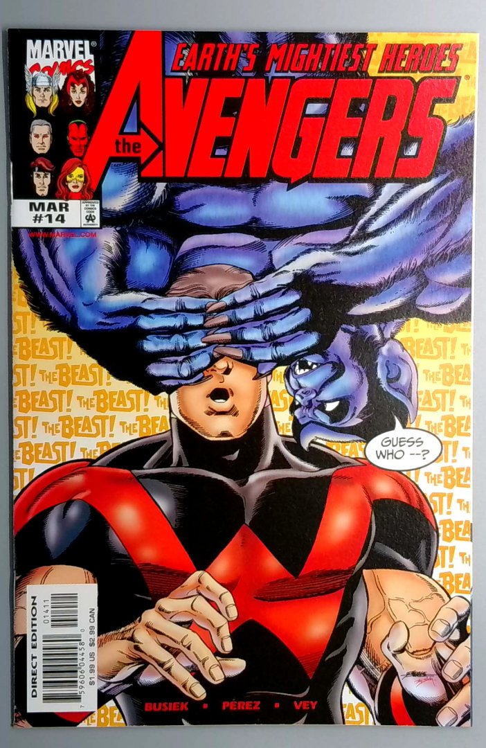 Avengers #14 NM 1st Appearance of Pagan Marvel 1999