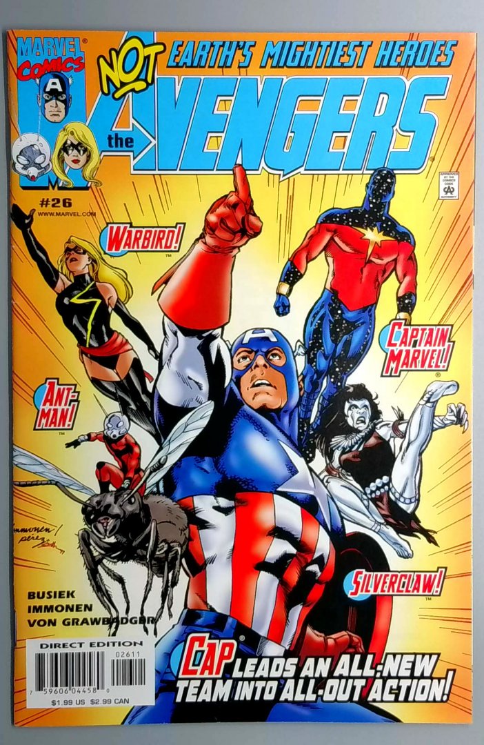 Avengers #26 VF Taskmaster Marvel 2000