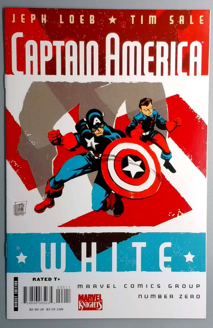 Captain America: White - Number Zero - Marvel 2009