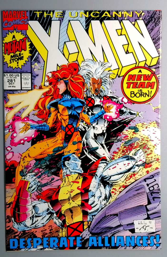 Uncanny X-Men #281 NM 1st Appearance of Trevor Fitzroy Marvel 1991
