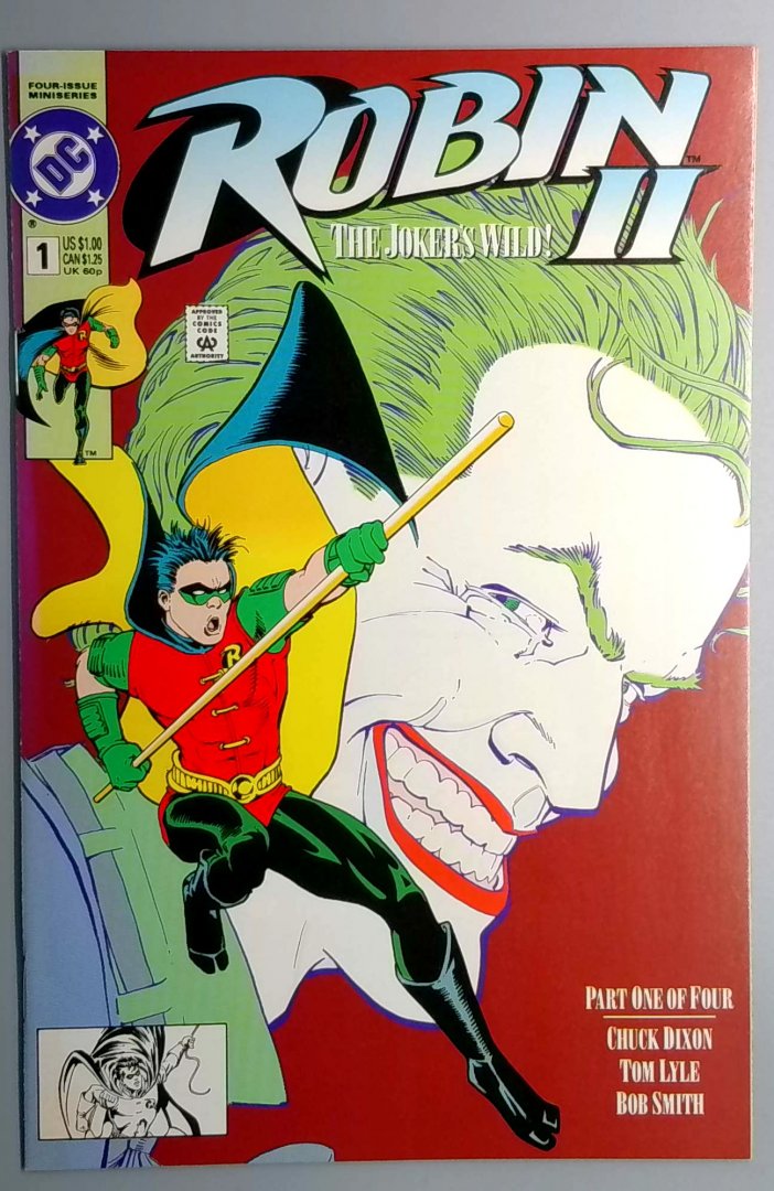 Robin Ii: Jokers Wild #1 VF/NM Death: Mr. Freeze DC 1991
