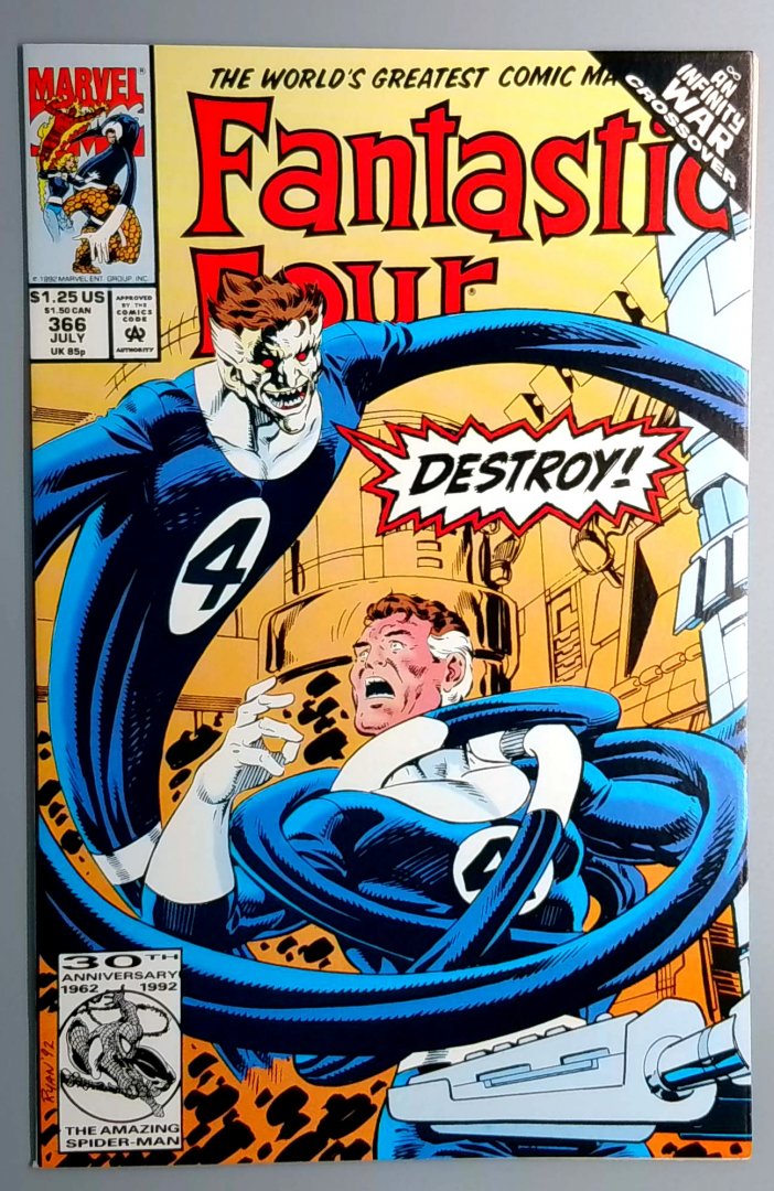 Fantastic Four #366 NM Marvel 1992