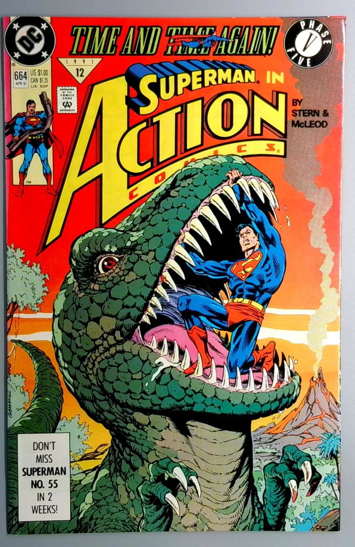 Action Comics #664 VF/NM DC 1991