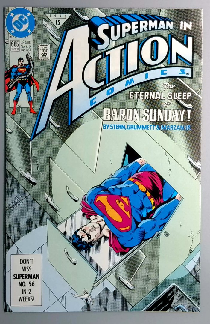 Action Comics #665 NM DC 1991