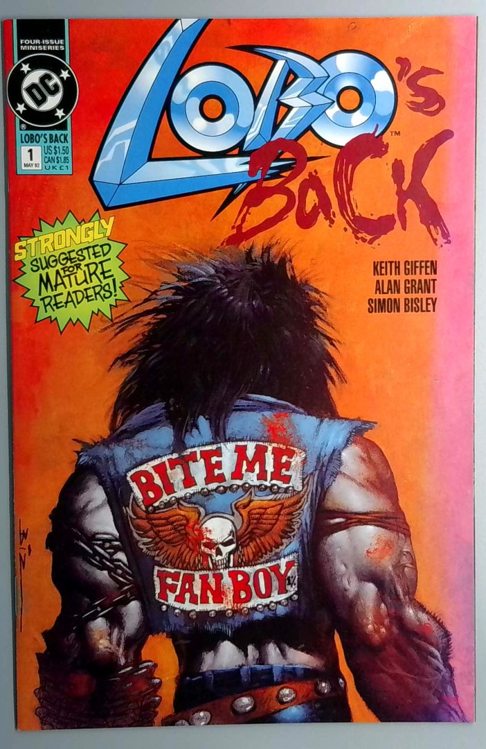 Lobos Back #1 NM DC 1992