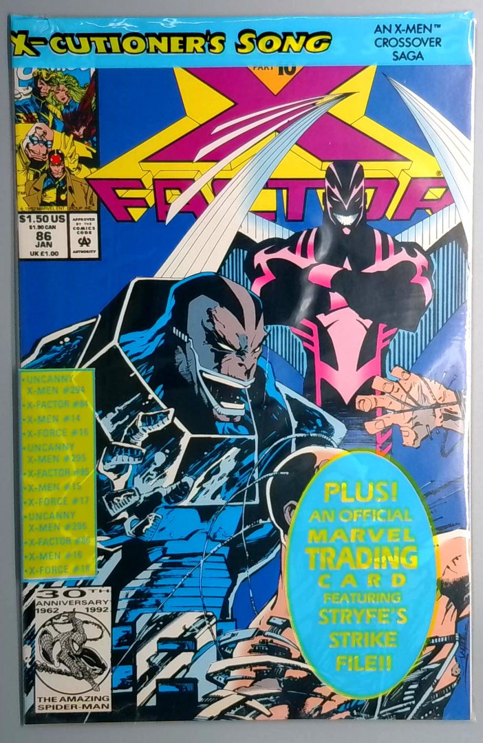 X-Factor #86 NM BAGGED MARVEL 1993