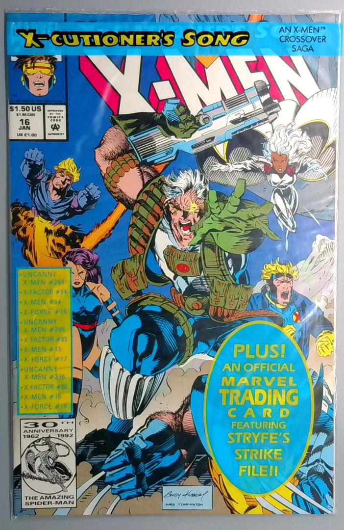 X-Men #16 NM BAGGED MARVEL 1993