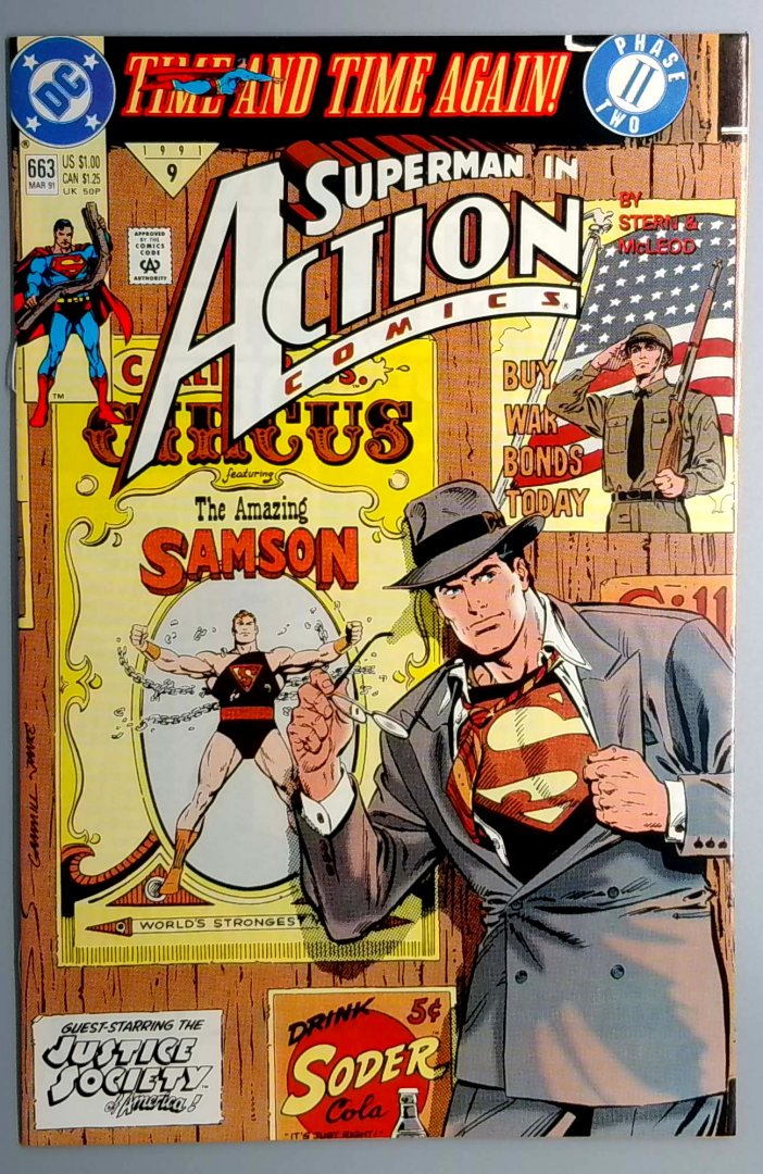 Action Comics #663 NM DC 1991