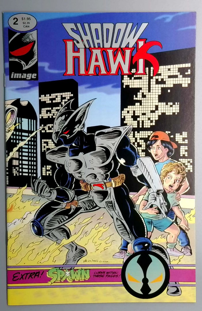 Shadowhawk #2 NM Spawn Appearance Image 1992