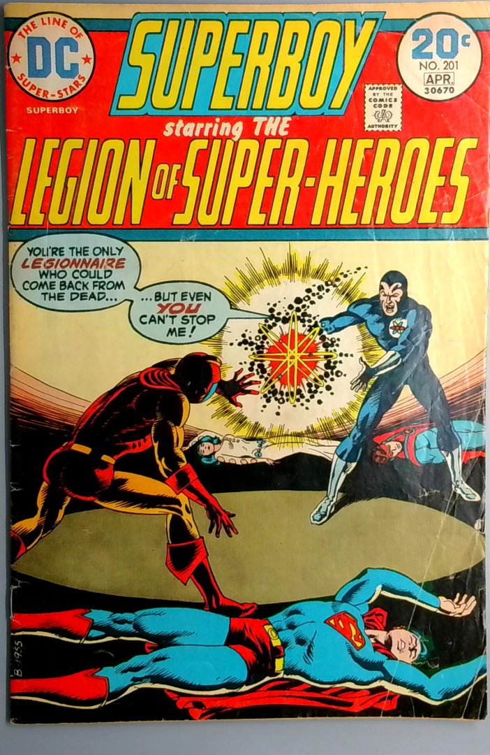 Superboy #201 VG- DC 1974