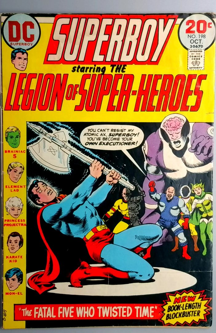 Superboy #198 GD/VG DC 1973