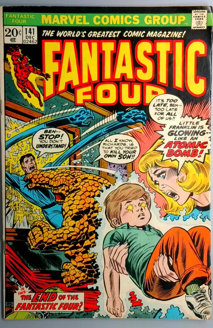Fantastic Four #141 VG Marvel 1973