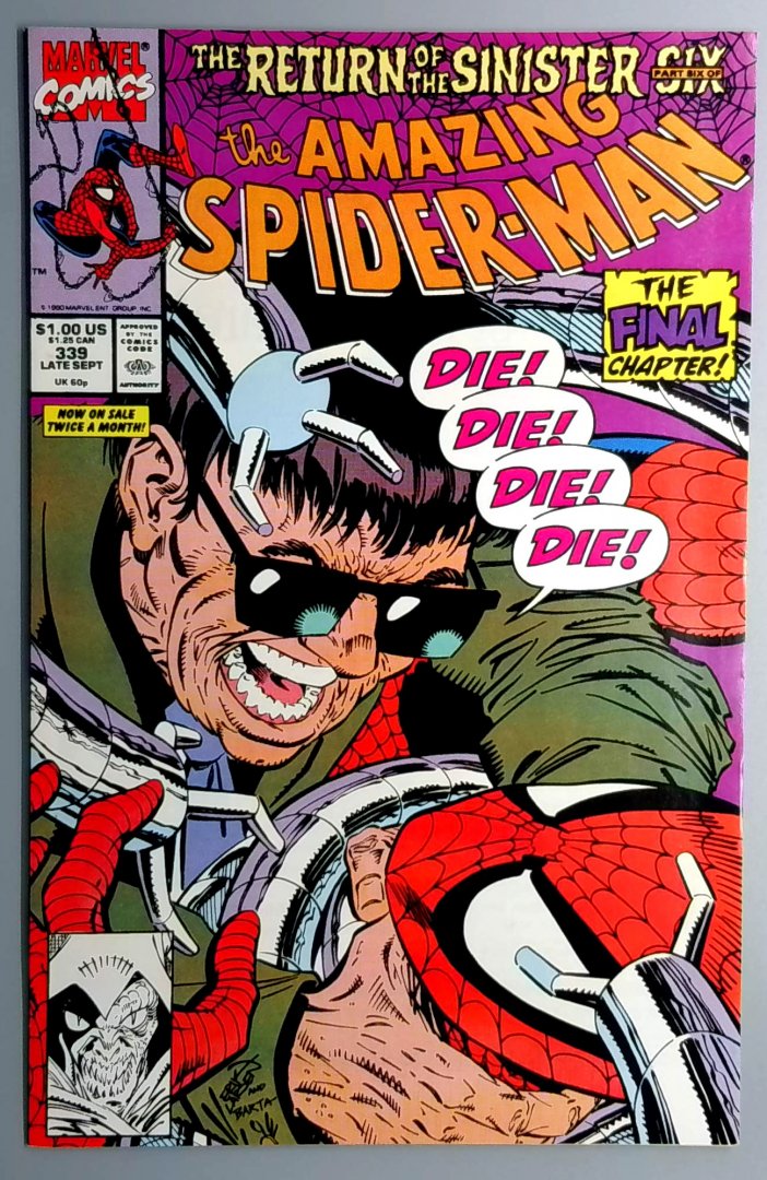 Amazing Spider-Man #339 VF Marvel 1990