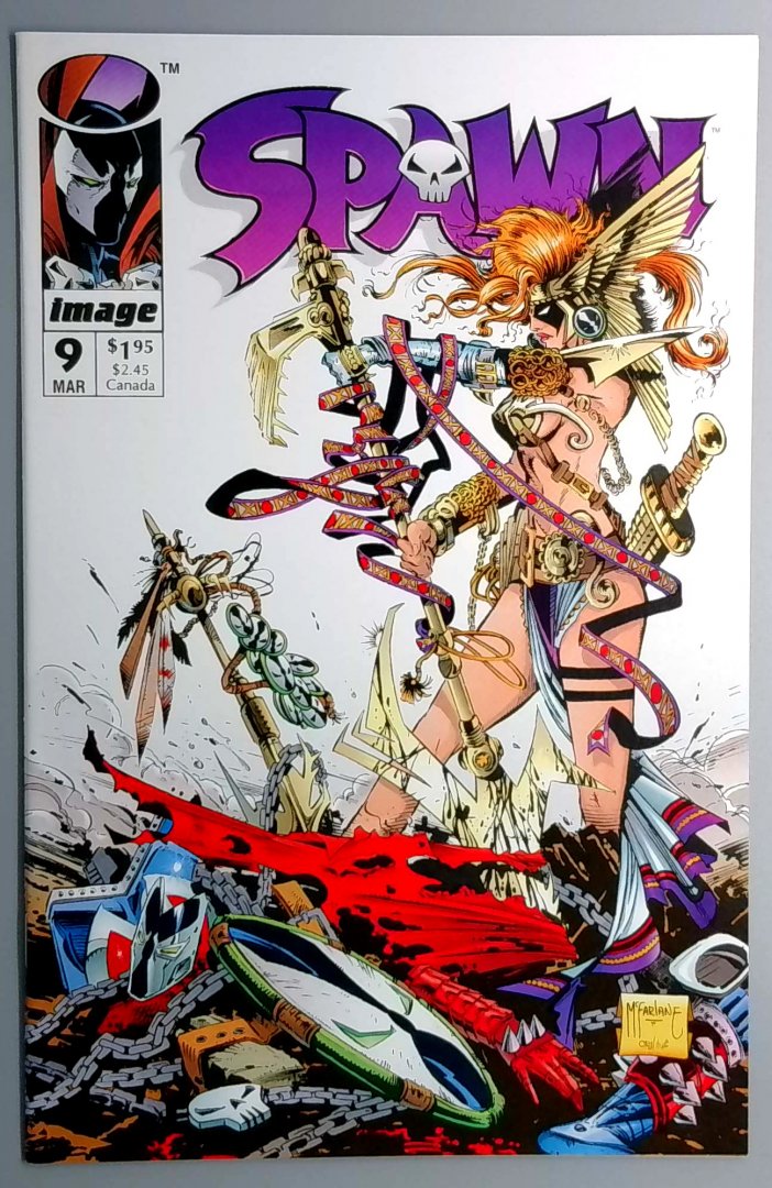 Spawn #9 NM 1st Appearance of Medieval Spawn Image 1993