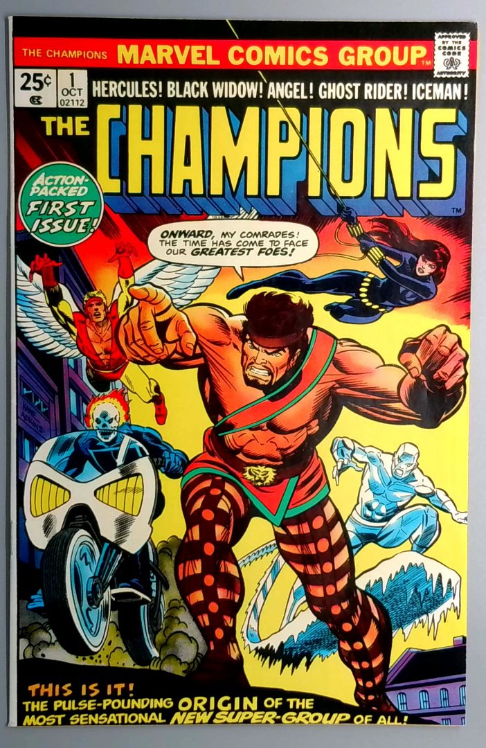 Champions #1 VF/NM 1st Appearance and Origin of the Champions Marvel 1975
