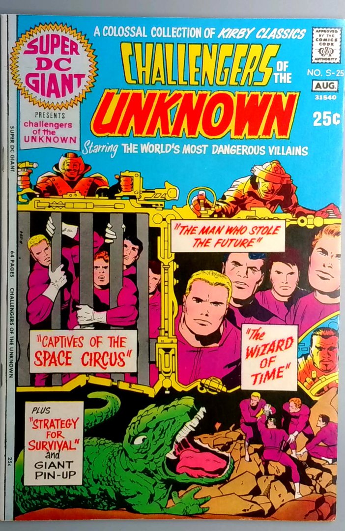 Super DC Giant #S-25 NM Challengers of the Unknown DC 1971
