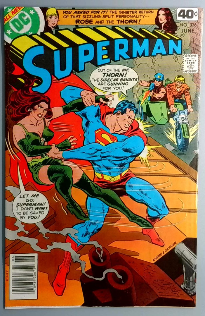 Superman #336 VF DC 1979