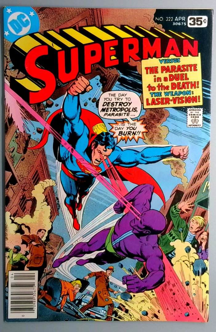 Superman #322 NM DC 1978