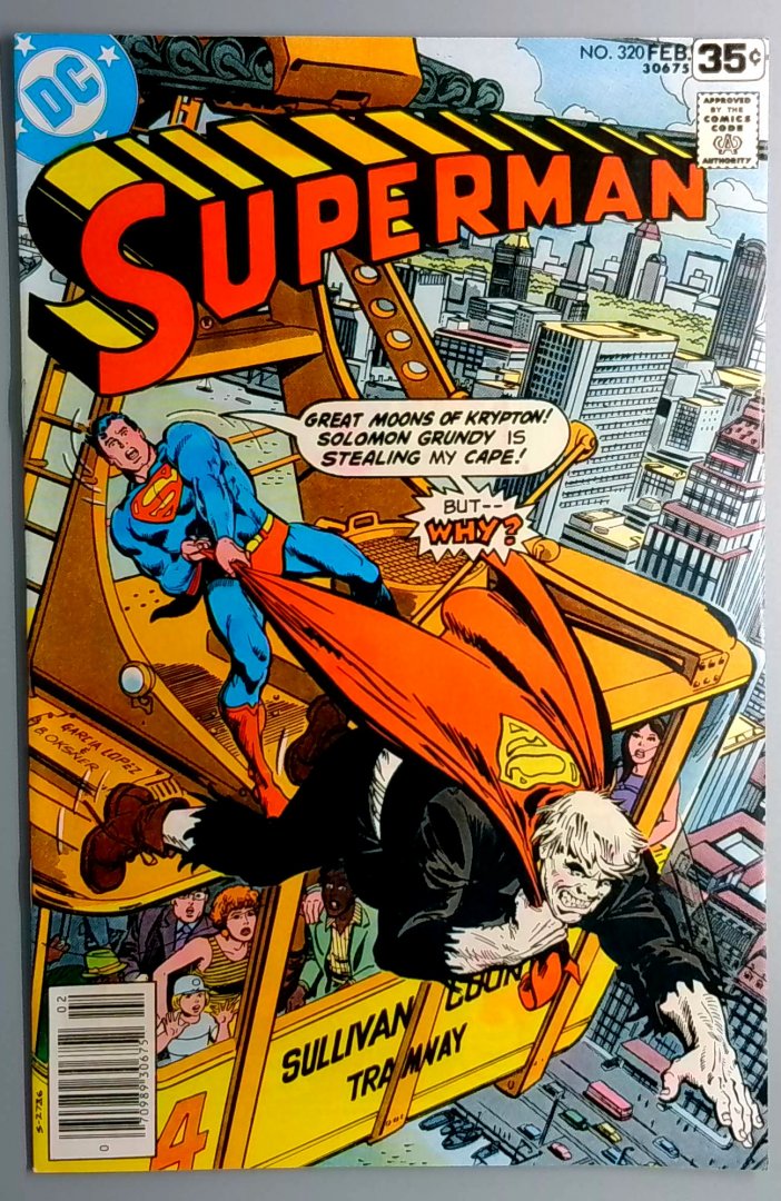 Superman #320 NM- DC 1978