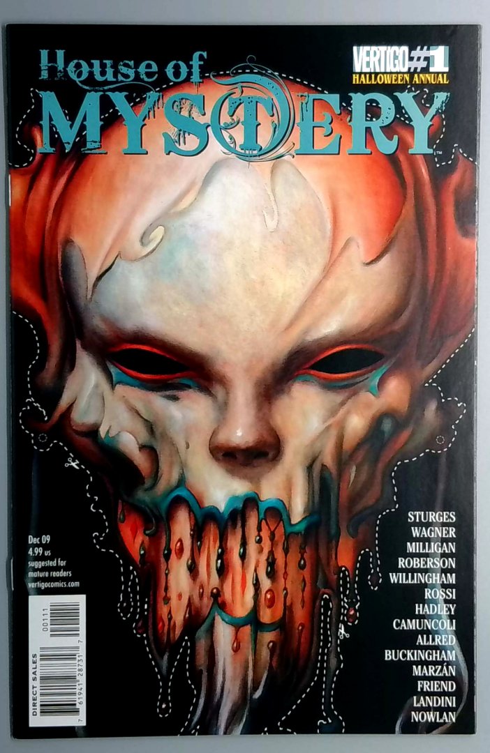 House of Mystery Halloween Annual #1 NM- 1st IZombie DC 2009