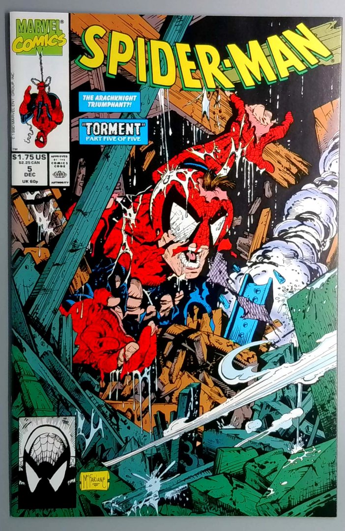 Spider-Man #5 NM- Marvel 1990