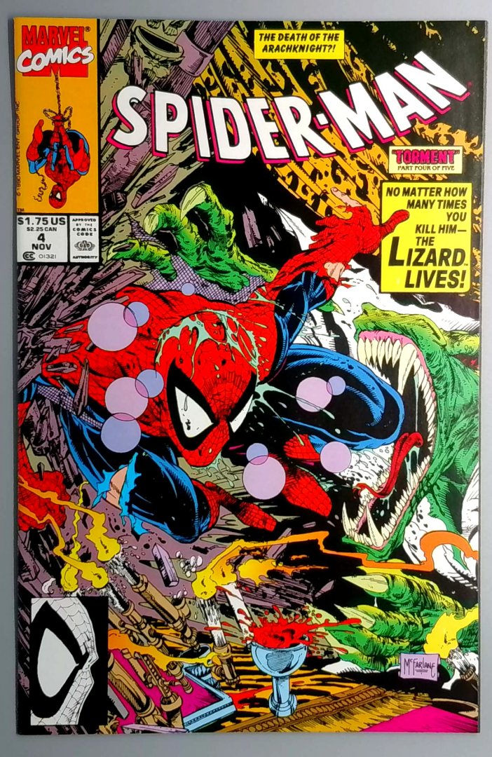 Spider-Man #4 NM Marvel 1990