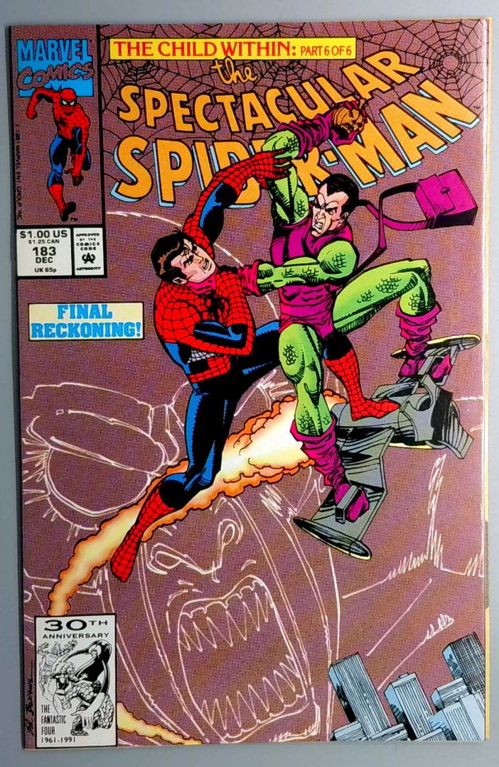 Spectacular Spider-Man #183 VF- Marvel 1991