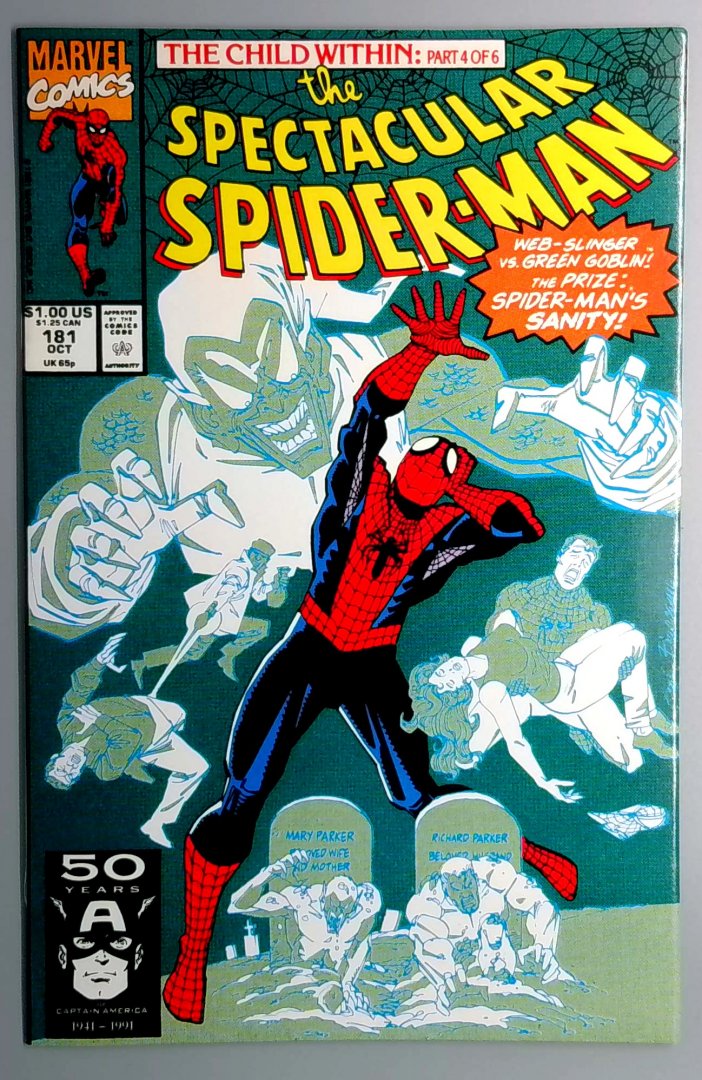 Spectacular Spider-Man #181 NM Marvel 1991