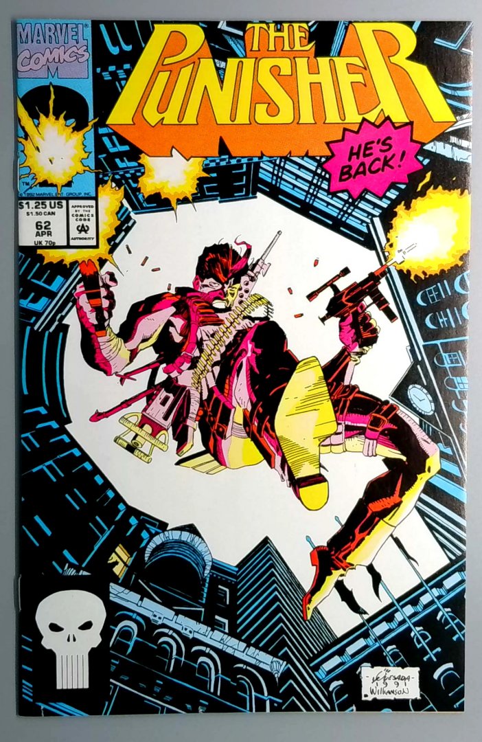 Punisher #62 VF/NM Marvel 1992
