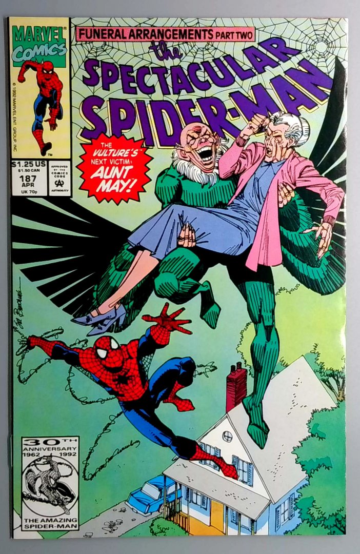 Spectacular Spider-Man #187 VF/NM Marvel 1992