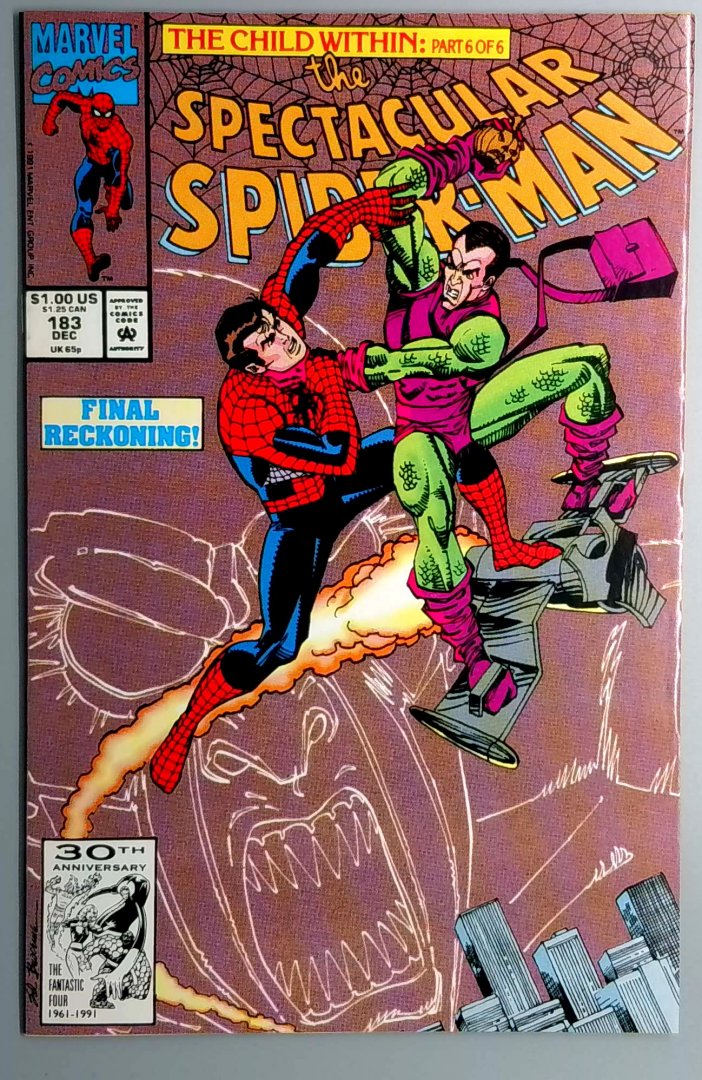 Spectacular Spider-Man #183 VF/NM Marvel 1991