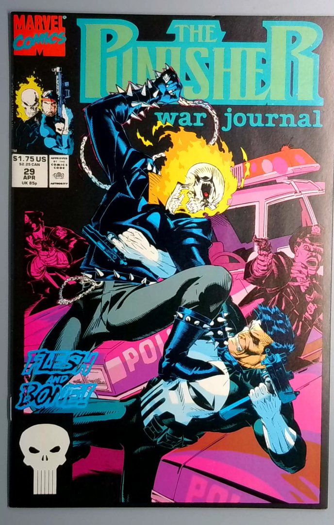 Punisher: War Journal #29 VF+ Marvel 1991