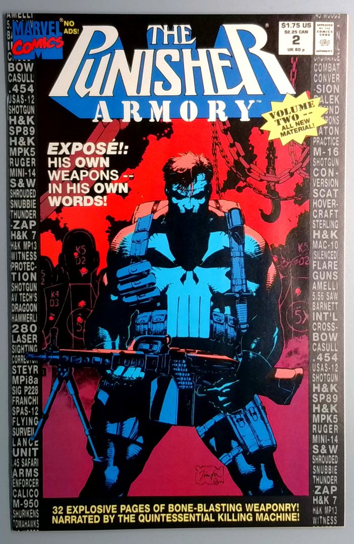 Punisher: Armory #2 NM- Marvel 1991