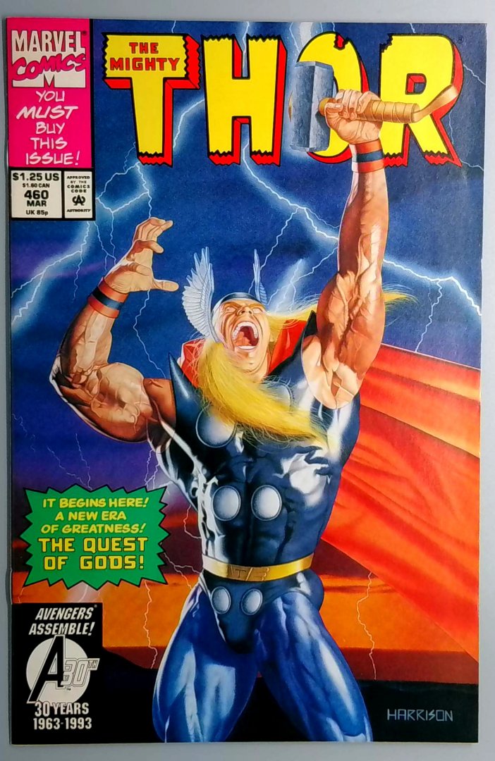 Thor #460 VF+ Marvel 1993