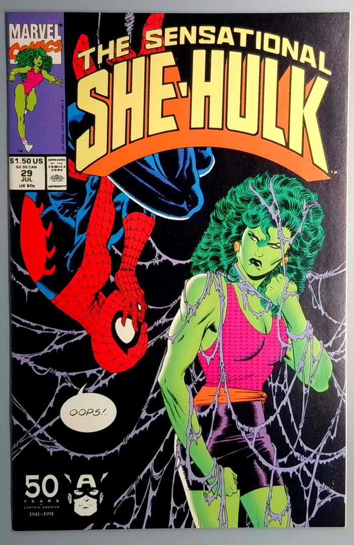 Sensational She-Hulk #29 NM Marvel 1991