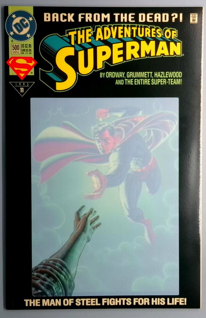 Adventures of Superman #500 NM 1st Appearance of Eradicator Direct Edition DC