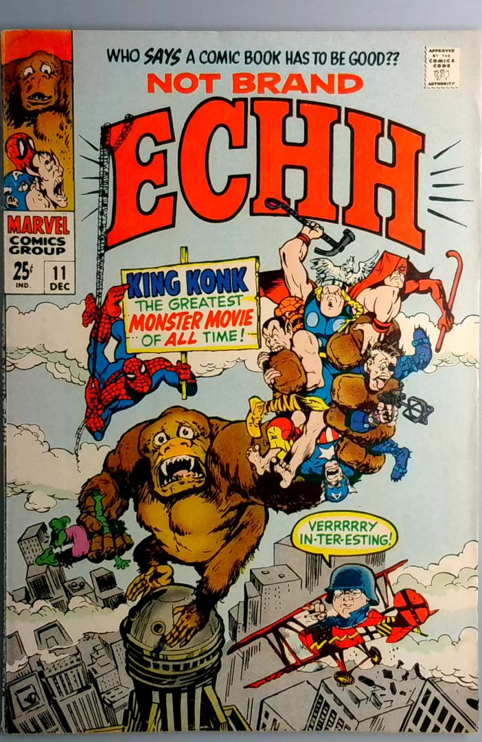 Not Brand Echh #11 VG Marvel 1968