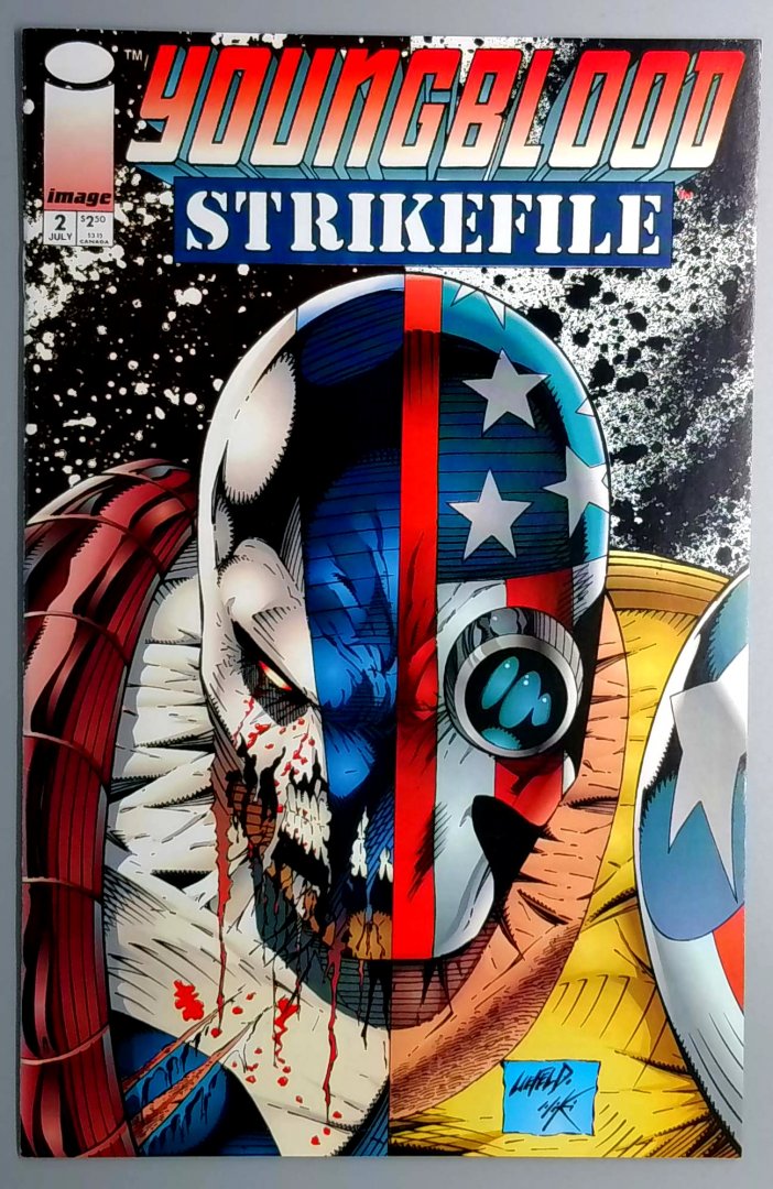Youngblood: Strikefile #2 NM Flip Cover Image 1993